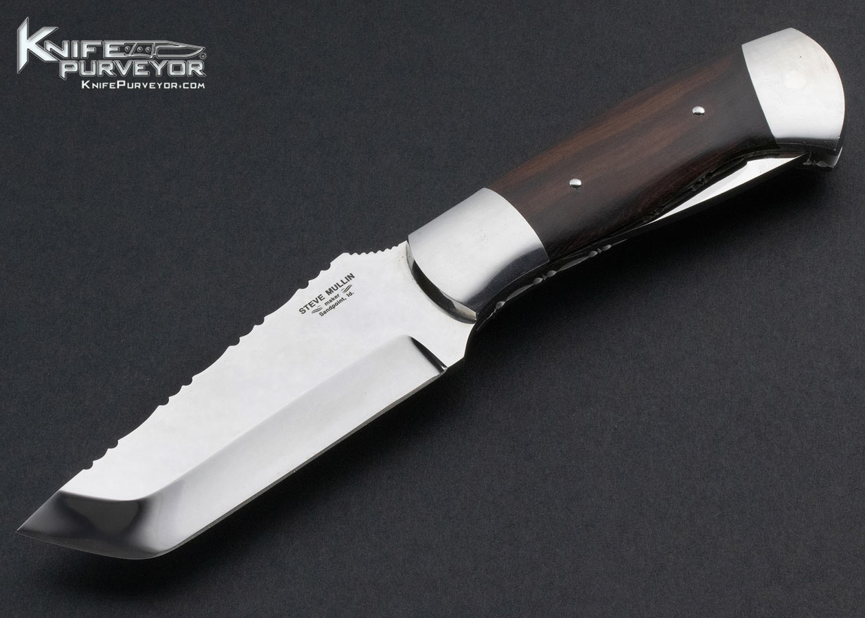 Steve Mullin Custom Knife Cocobolo Slipjoint Fixed Blade Combo 13958