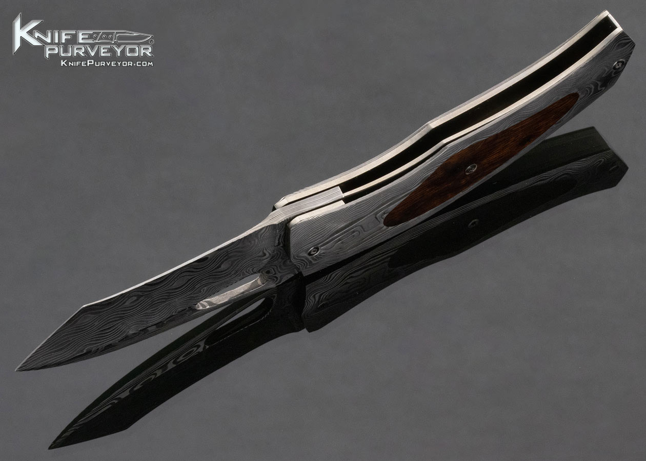Michael Henningsson Custom Knife Desert Ironwood Linerlock 13873