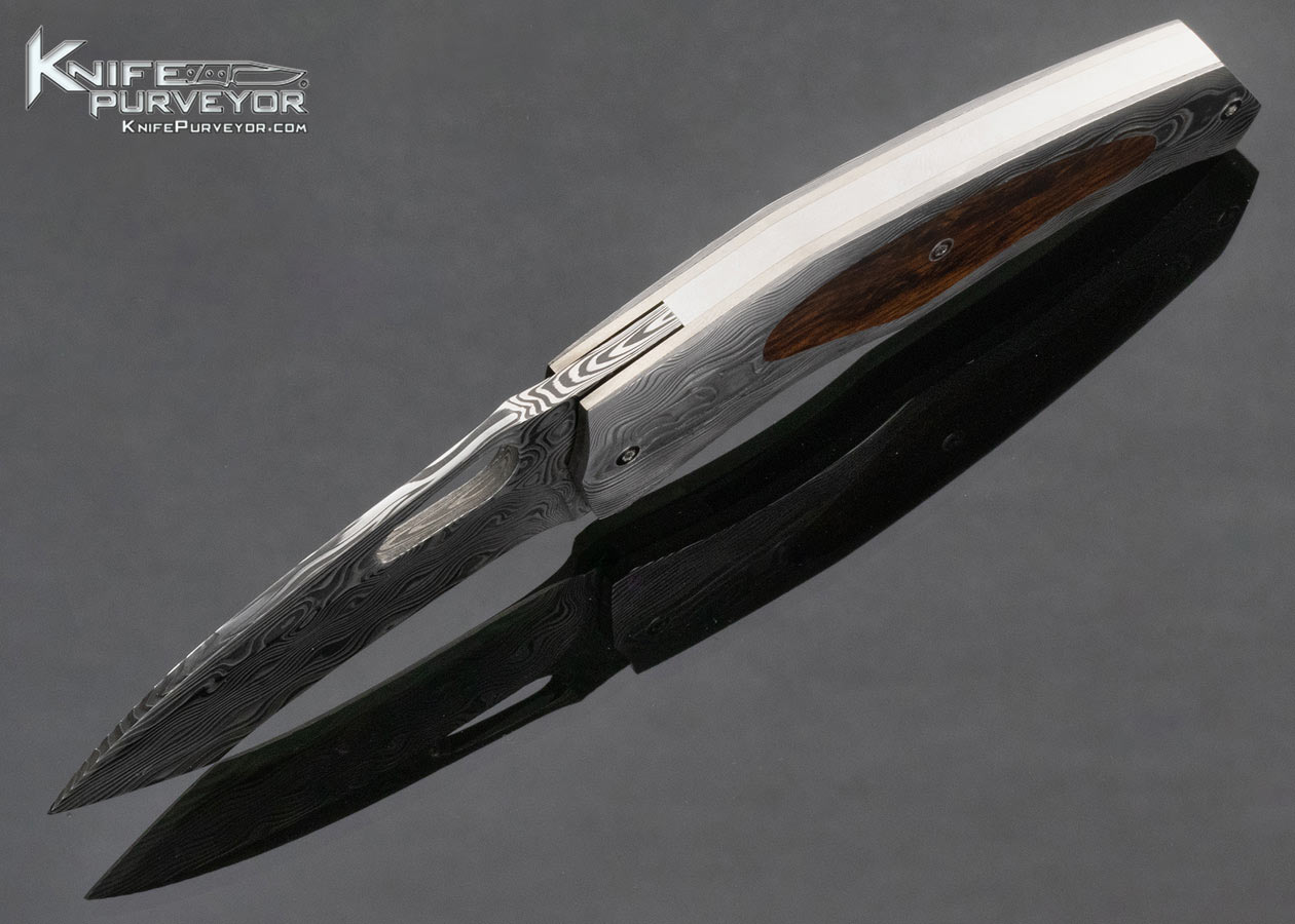 Michael Henningsson Custom Knife Desert Ironwood Linerlock - Image 7