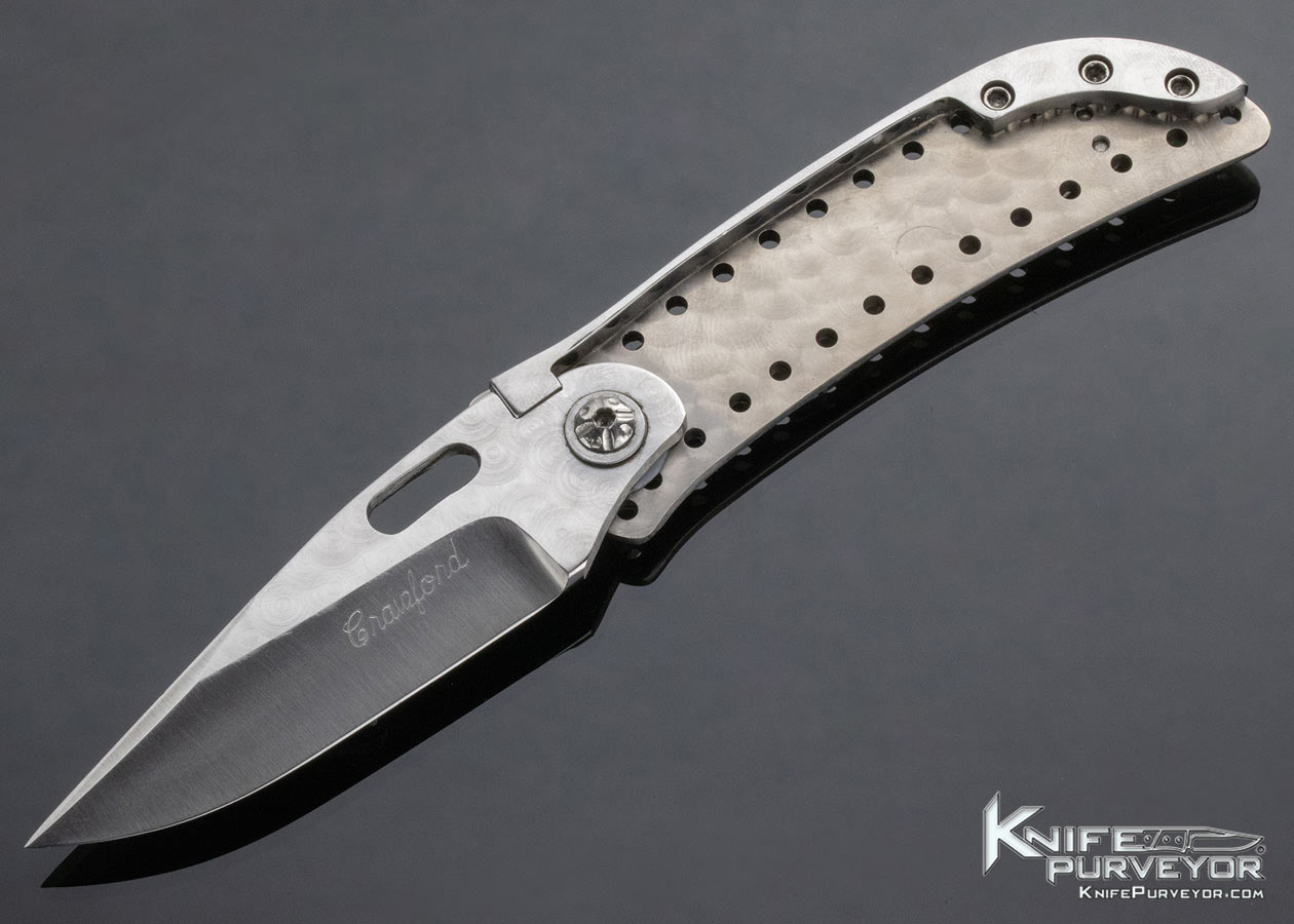 Pat Crawford No. 13 Knife Titanium Framelock 14212