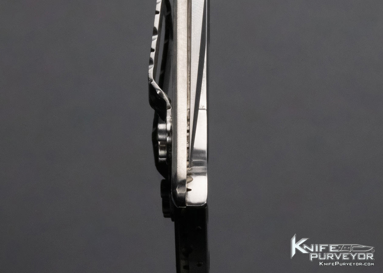 Crawford Knives Custom Knife No. 13 Knife Jeweled Titanium Top Lock - Image 7
