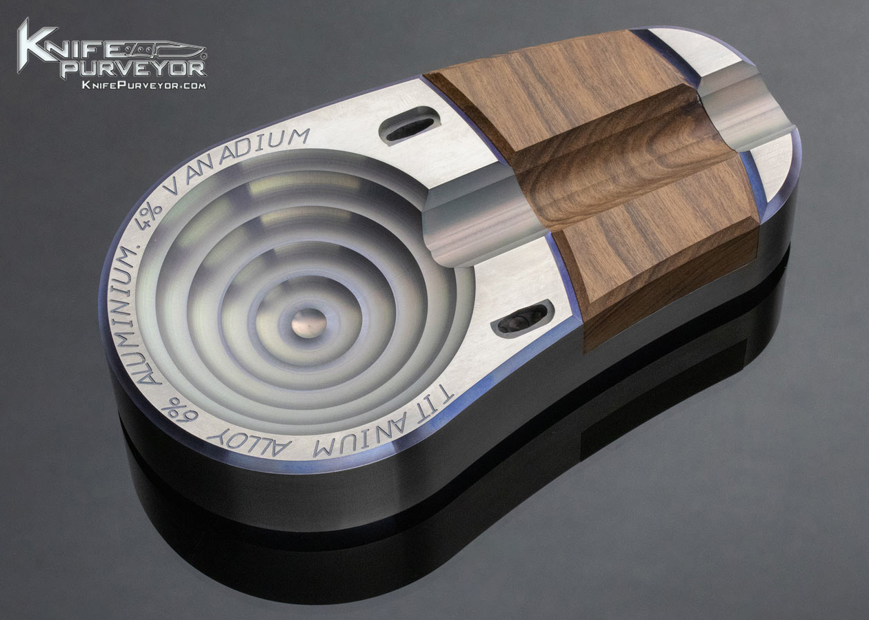 Chris Reeve Custom Knife Cigar Aficionado Titanium Ashtray and Sebenza Combo 14792