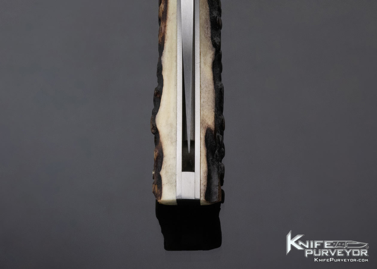 D'Alton Holder Custom Knife MPH Engraved Stag Lockback - Image 8