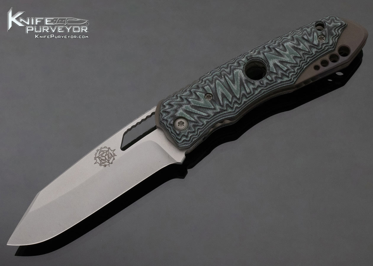 Derek Munroe Custom Knife G-10 Linerlock 12560