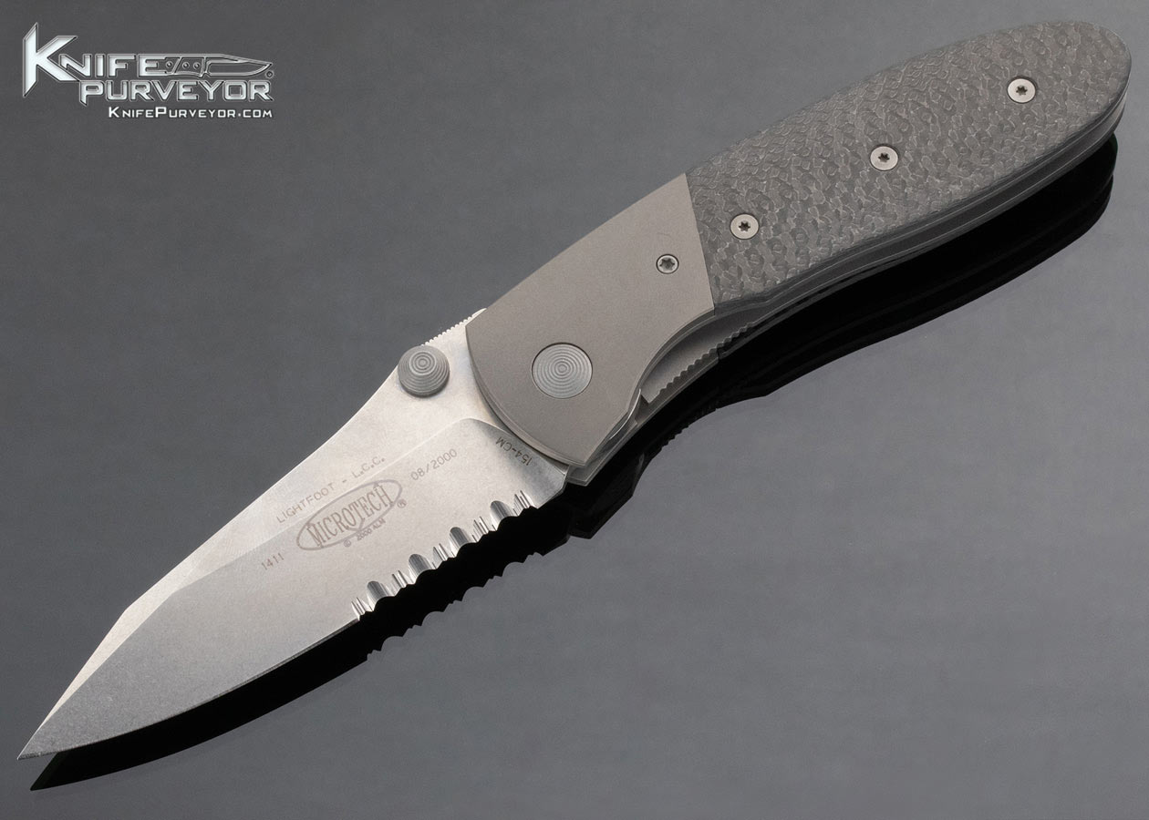 Microtech Custom Knife Model LCC-MA Lightfoot 154 CM 14710
