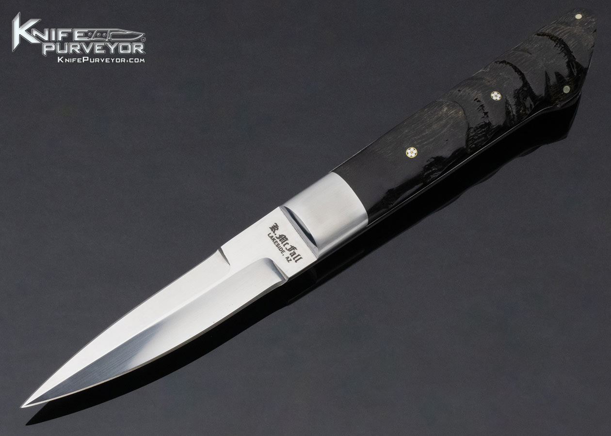R. McFall Custom Knife Ram's Horn Fixed Blade 12606