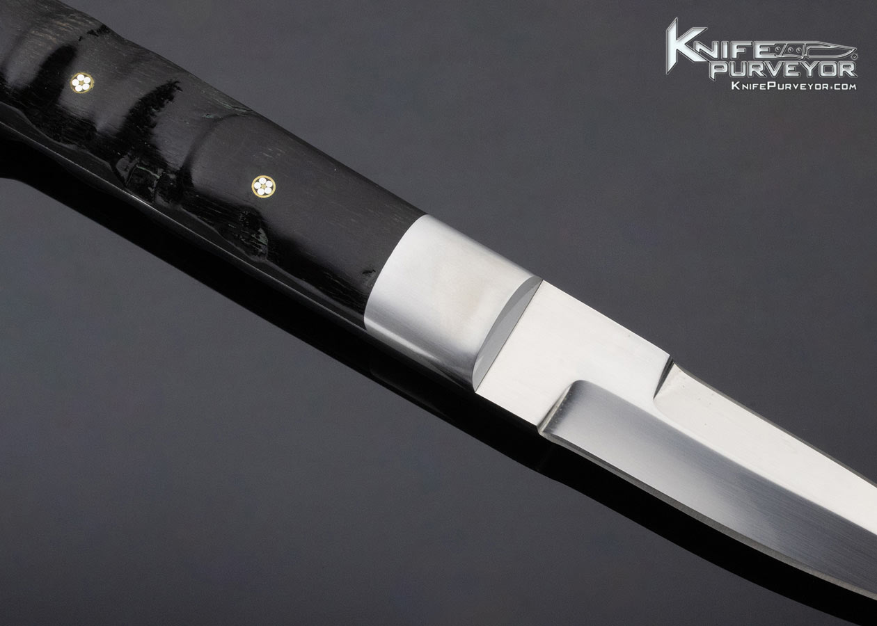 Ken McFall Custom Knife Kudu Horn Fixed Blade - Image 4