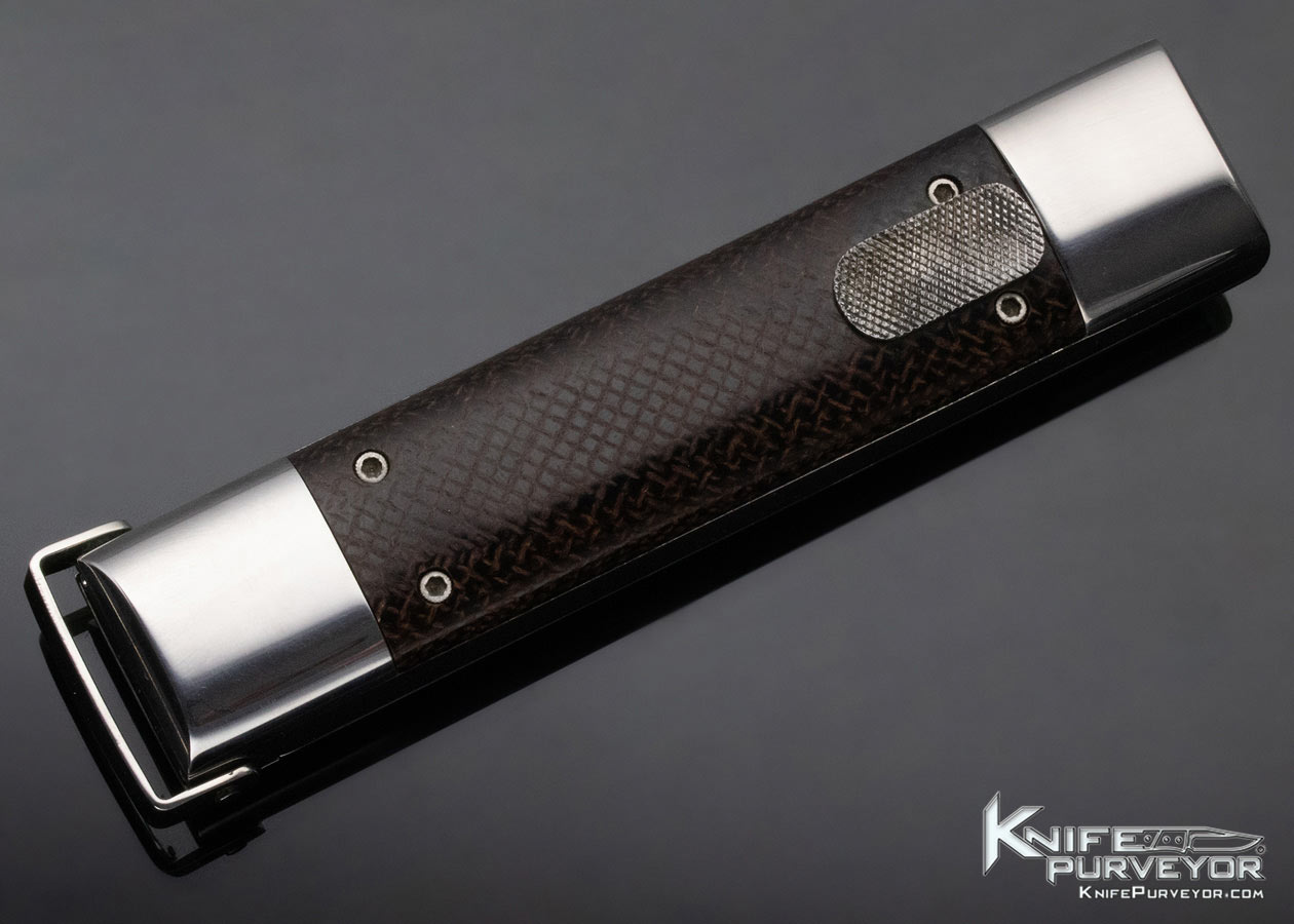 David F. Pitt Custom Knife Funny Folder 001 - Image 5
