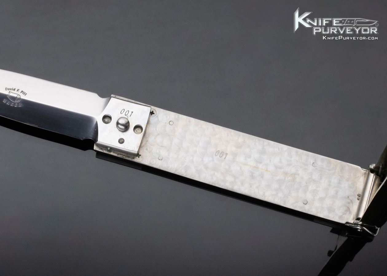 David F. Pitt Custom Knife Funny Folder 001 - Image 6
