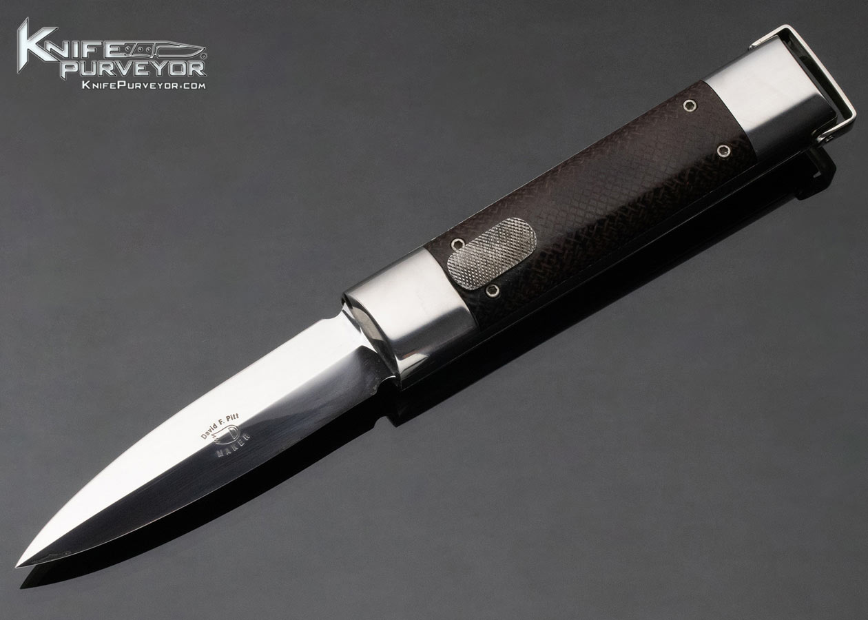 David F. Pitt Custom Knife Funny Folder 001 12339