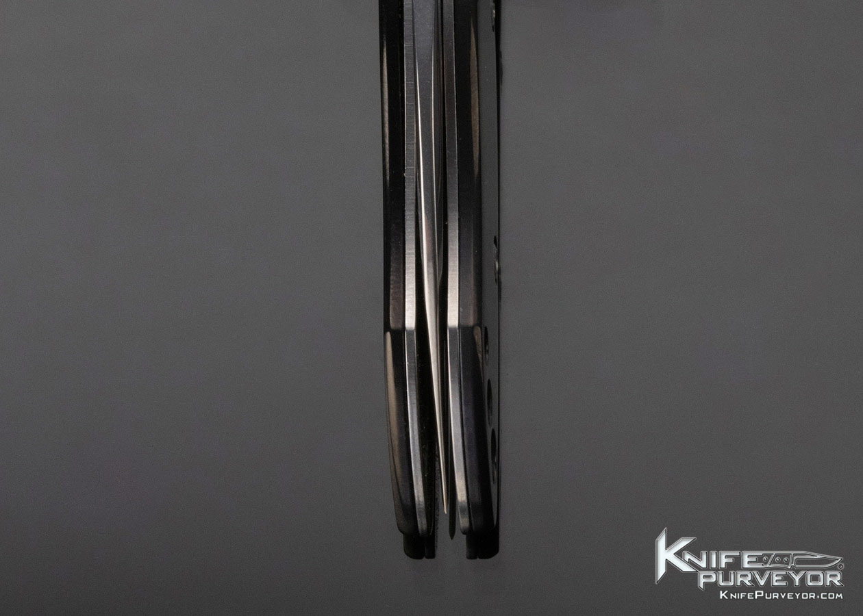 Ken Onion Kershaw 1615 Frank Centofante Blued Steel with Pearl Inlays Assisted Opening Linerlock - Image 8