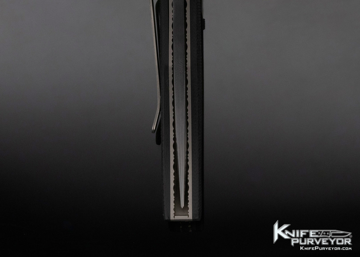 John W. Smith Custom Knife Tactical Tanto Linerlock - Image 8