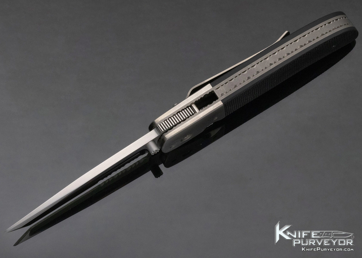 John W. Smith Custom Knife Tactical Tanto Linerlock - Image 7
