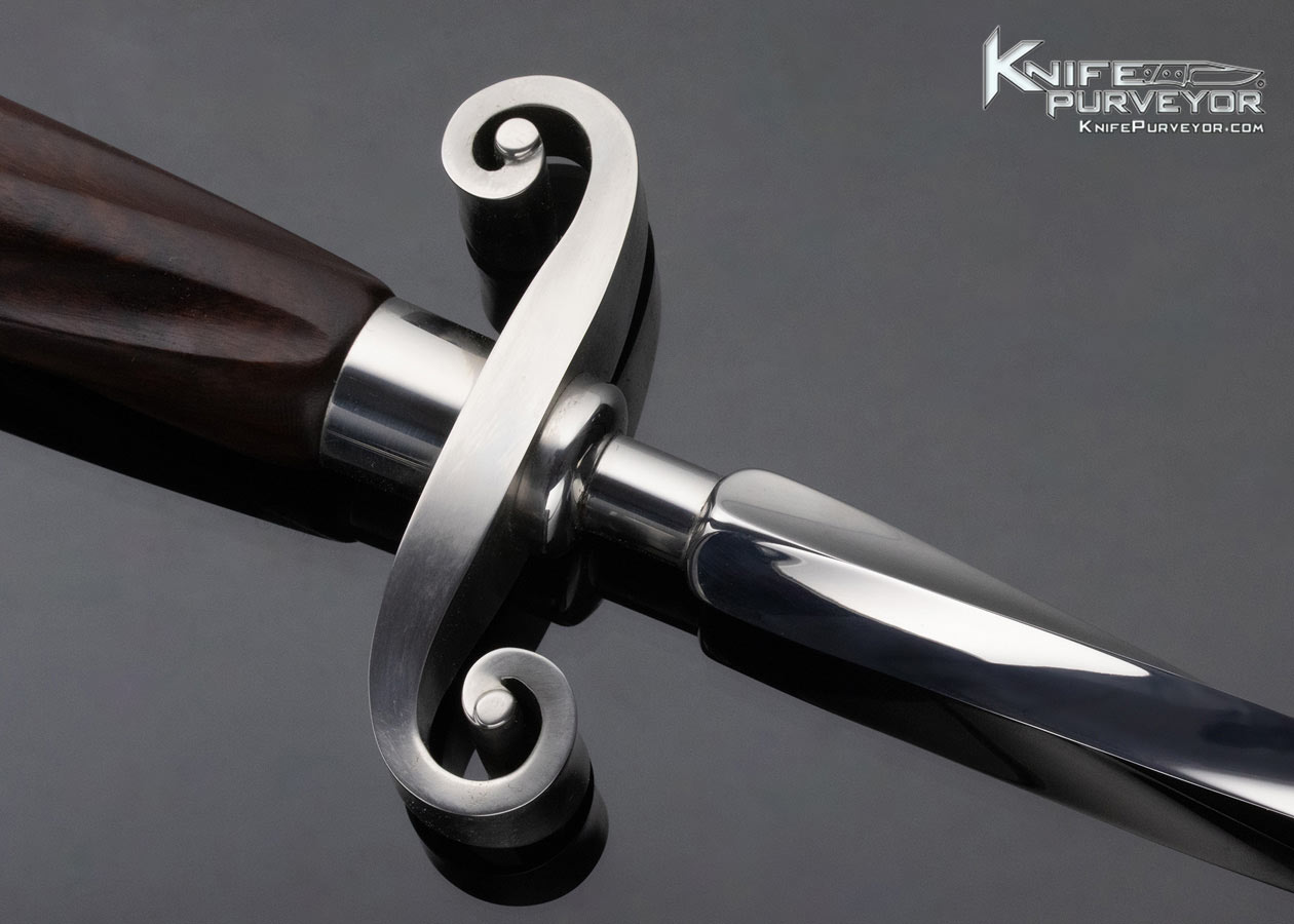 Ted Dowell Custom Knife Rondell Dagger - Knife Purveyor