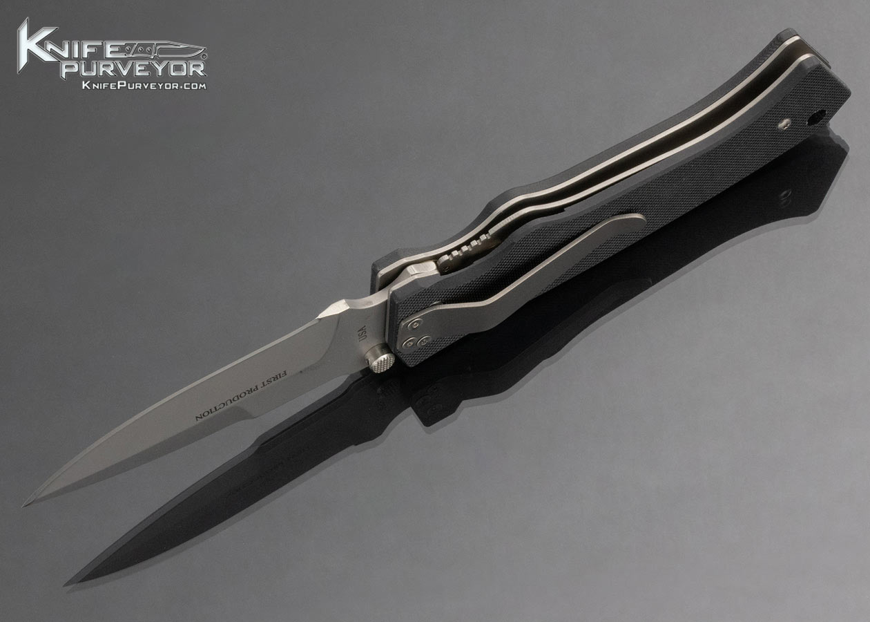 Lone Wolf Custom Knife Lone Wolf Vallotton Dual Action Tactical Knife First Production Run 14892