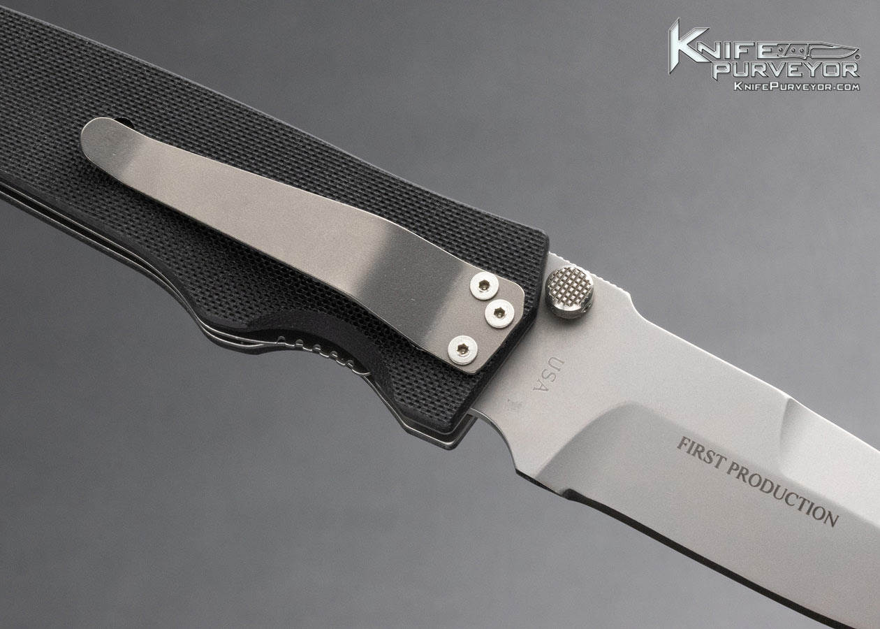 Lone Wolf Custom Knife Lone Wolf Vallotton Dual Action Tactical Knife First Production Run - Image 4