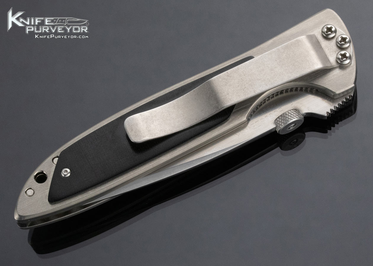 Phil Boguszewski Custom Knife Tactical LDC 110 #33 Linerlock - Image 5