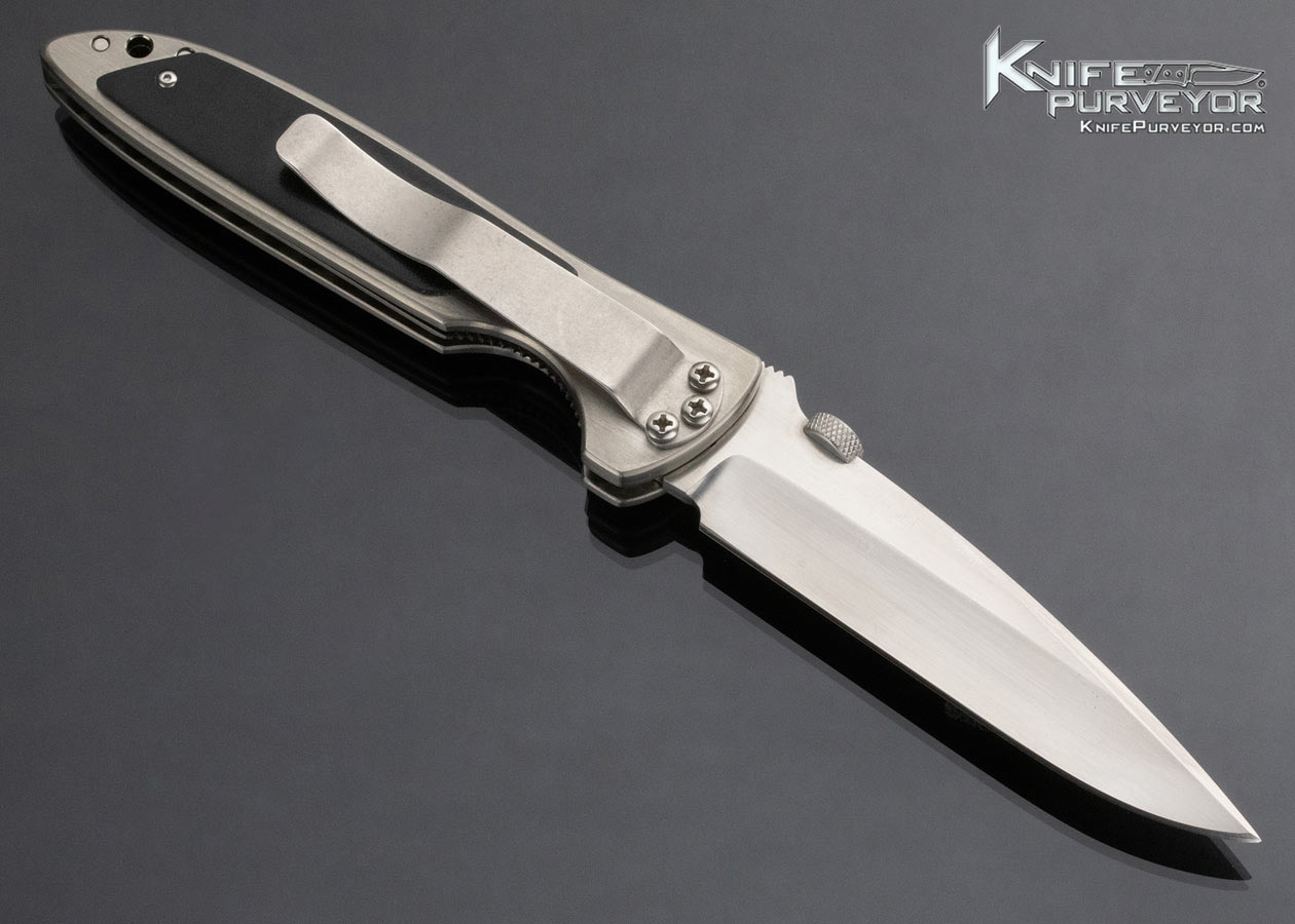 Phil Boguszewski Custom Knife Tactical LDC 110 #33 Linerlock - Image 3