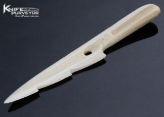 Fossilized Walrus Inuit Letter Opener 14376