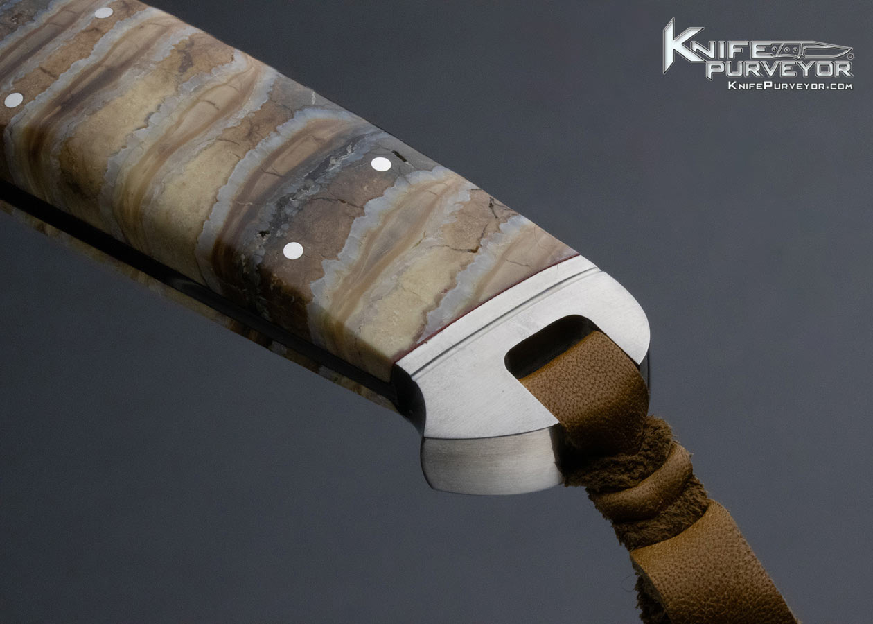Dietmar Kressler Custom Knife 35th Anniversary Mammoth Tooth Integral - Image 5