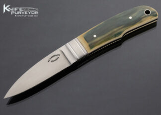 Dietmar Kressler Custom Knife Mammoth Integral Stiffhorn Fixed Blade 17174