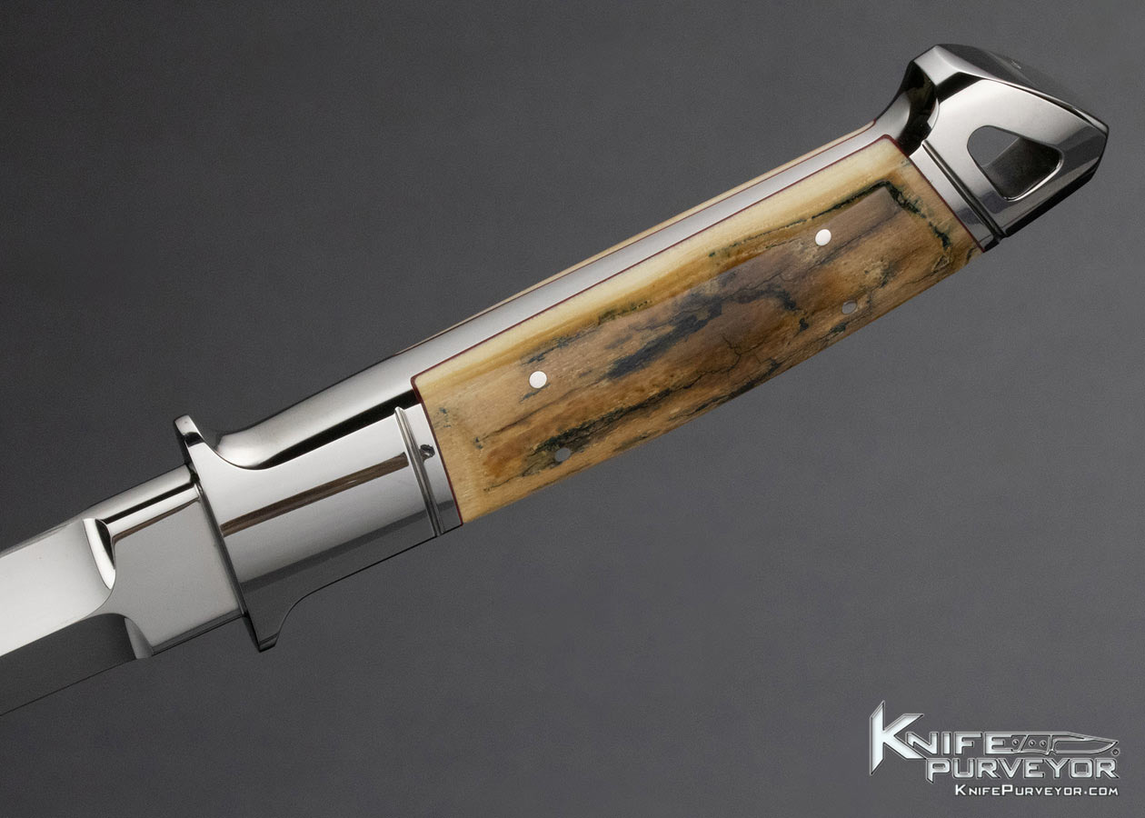 Dietmar Kressler Custom Knife Mammoth Integral Boot Knife - Image 7