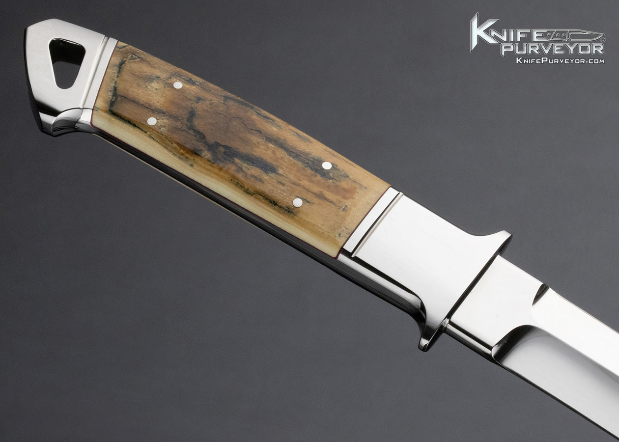 Dietmar Kressler Custom Knife Mammoth Integral Boot Knife - Image 4