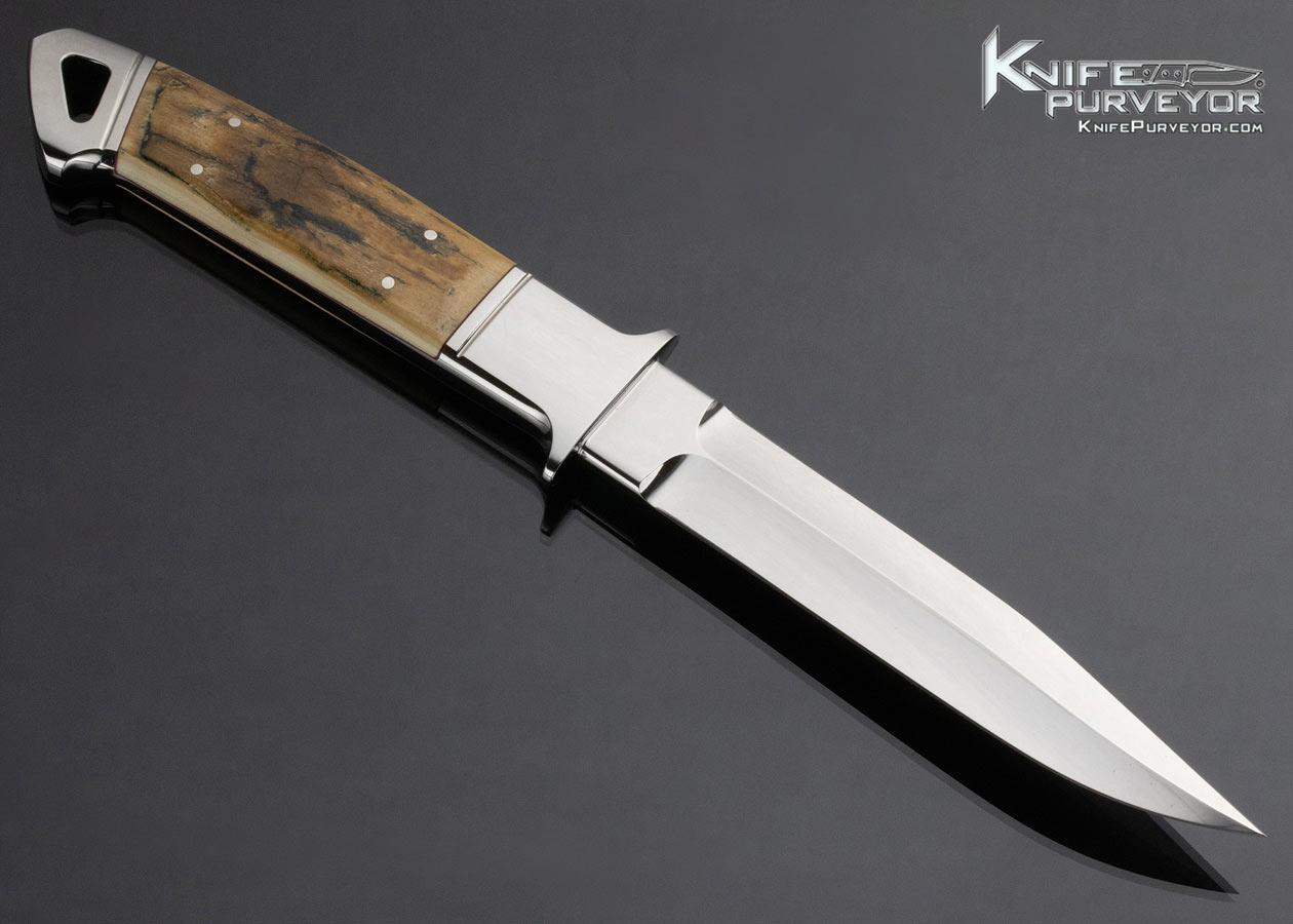 Dietmar Kressler Custom Knife Mammoth Integral Boot Knife - Image 3
