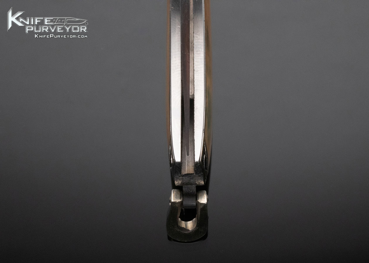 Bailey Bradshaw Custom Knife Sole Authorship Engraved Mammoth Interframe Bale Lock - Image 7