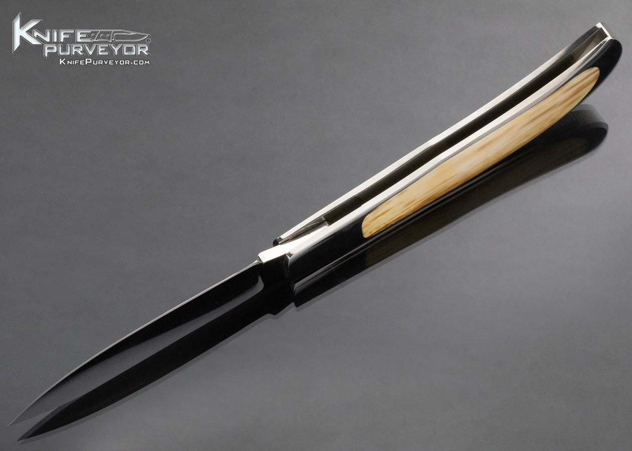 George Herron Custom Knife Mammoth Interframe Lockback Folder #188 (Featured in a Video) - Image 6