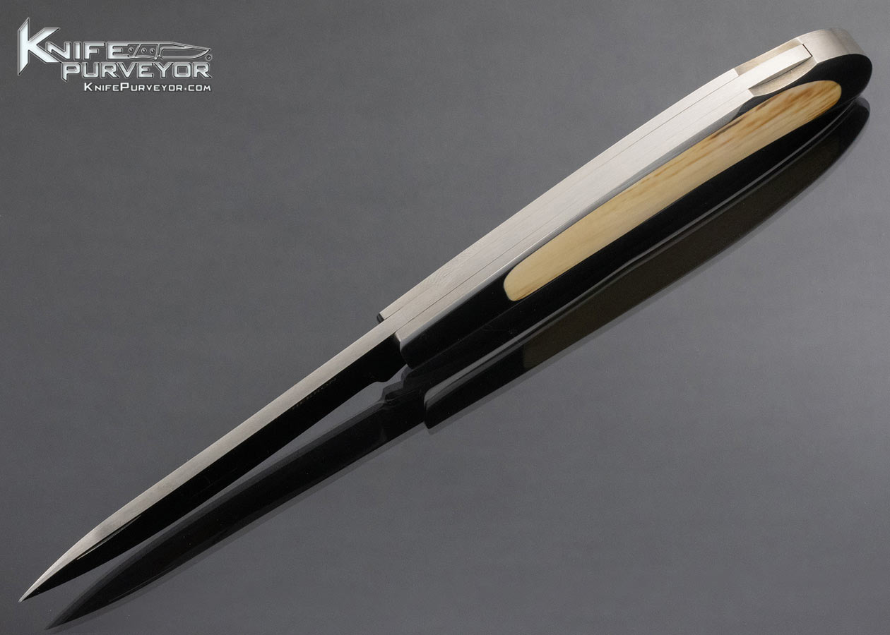 George Herron Custom Knife Mammoth Interframe Lockback Folder #188 (Featured in a Video) - Image 5