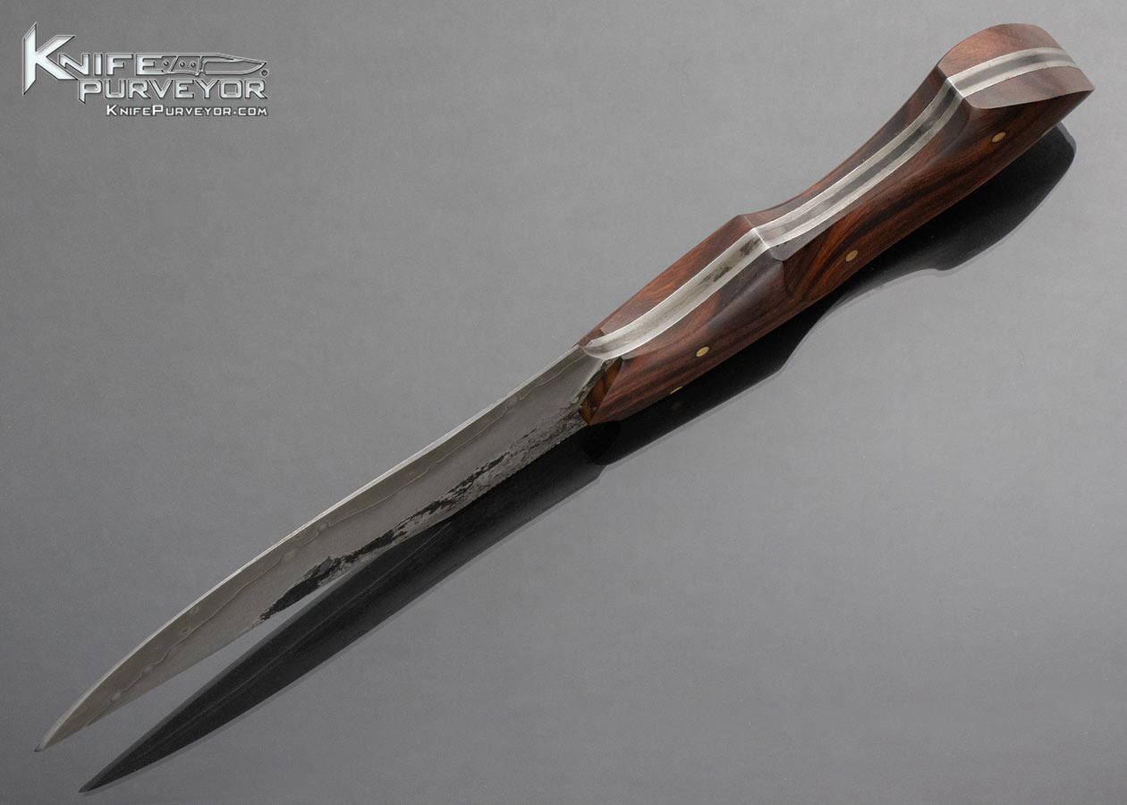 Maximiliano Pescie Custom Knife San Mai and Desert Ironwood Brut de Forge - Image 5