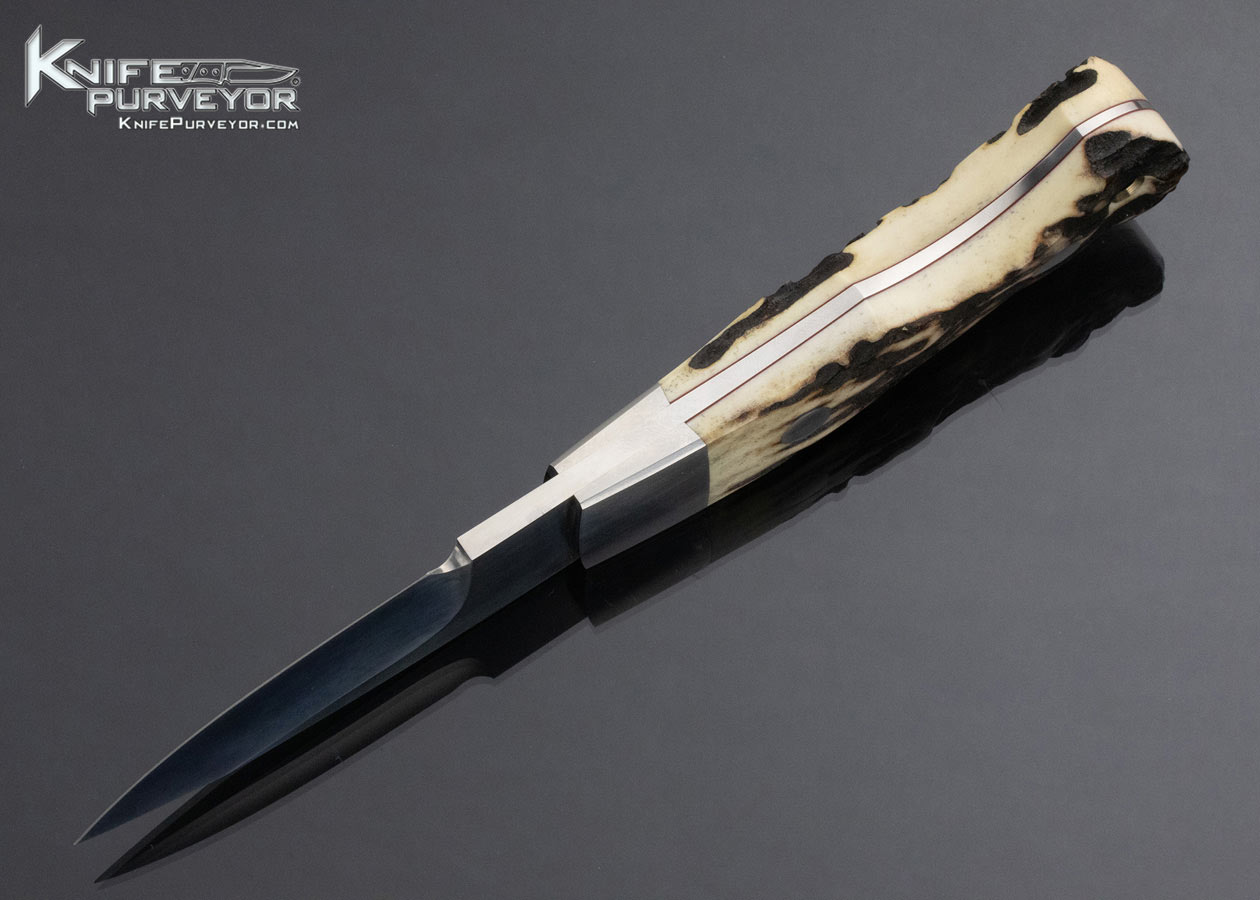 Herman Schneider Custom Knife Stag Hunter 14988