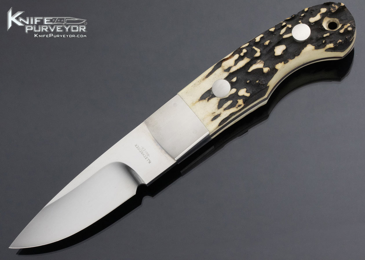 Herman Schneider Custom Knife Stag Hunter 14988