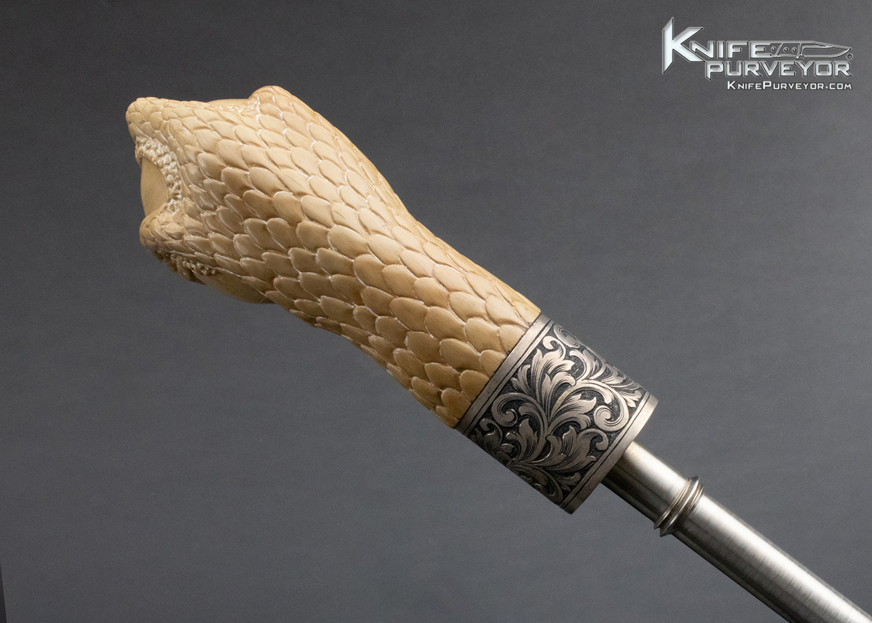 PJ Tomes Custom Knife Snakewood Cane Sword