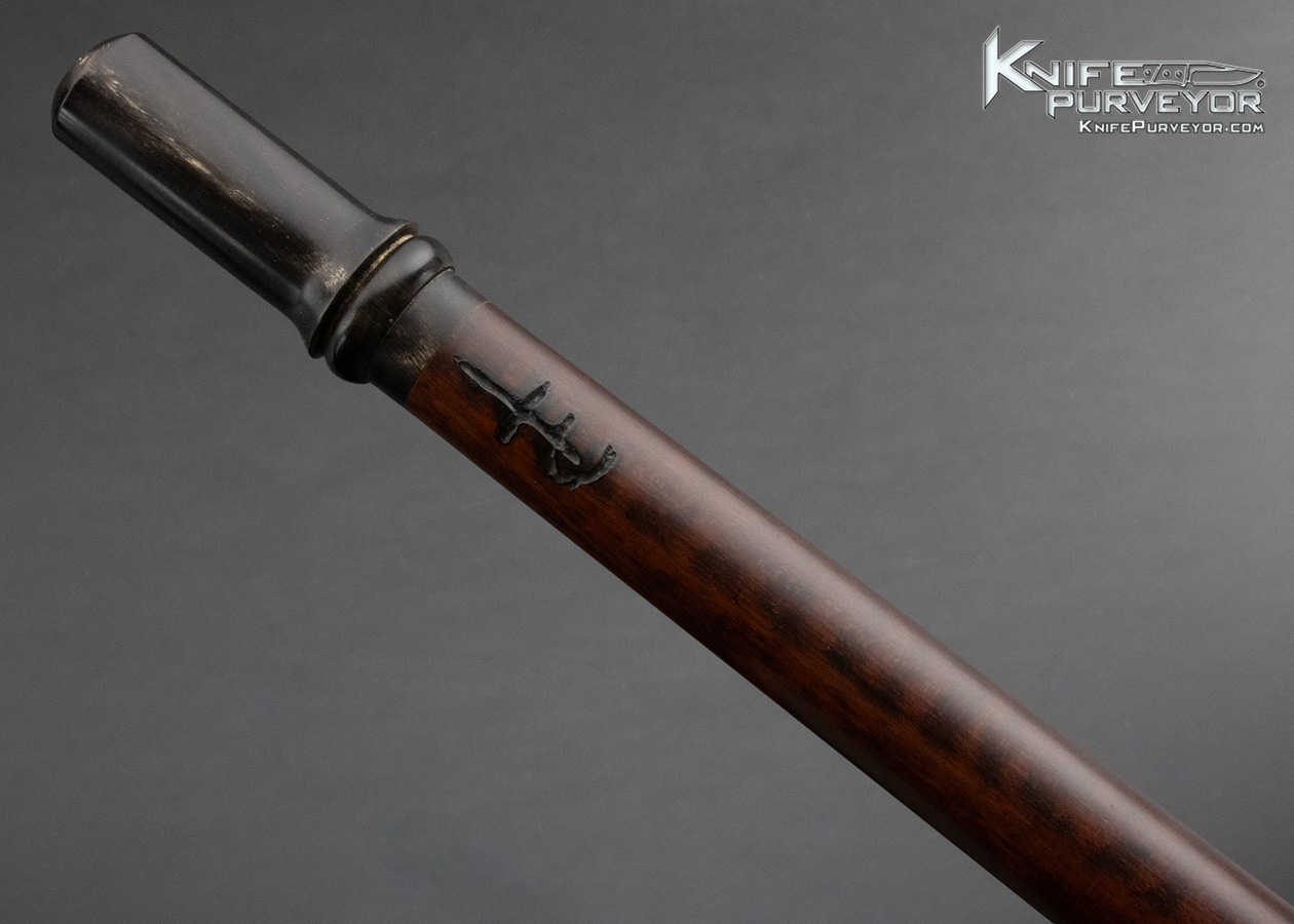 PJ Tomes Custom Knife Snakewood Cane Sword