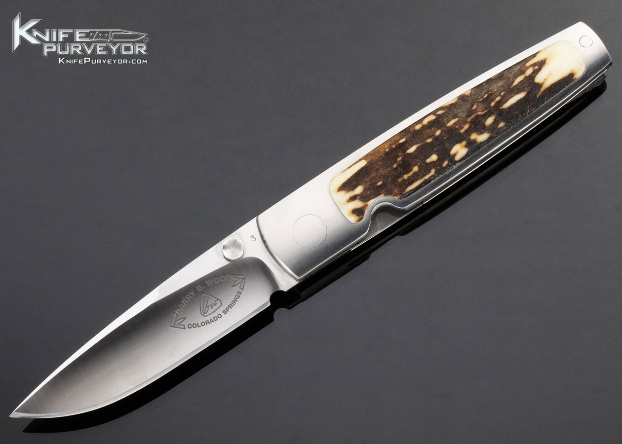 Barry-Wood-Custom-Knife-Stag-Interframe-Linerlock-Folder-15110