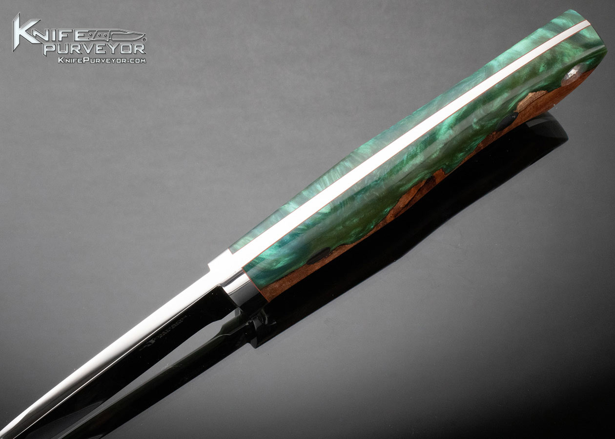 Steve Johnson and Son Custom Knife Mesquite Hybrid Drop Point Hunter - Image 4