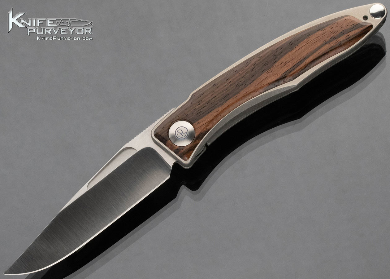 Chris Reeve Custom Knife Macassar Ebony Mnandi Linerlock 15308