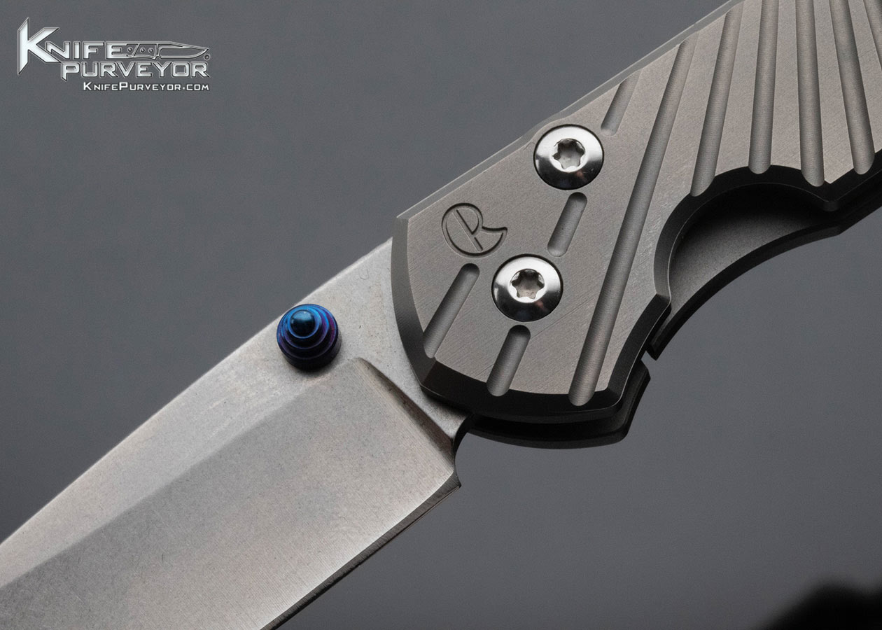 fake knife. Chris Reeve Custom Knife Small Sebenza 21 Wilson Combat Frame Lock fake knife. - Image 2
