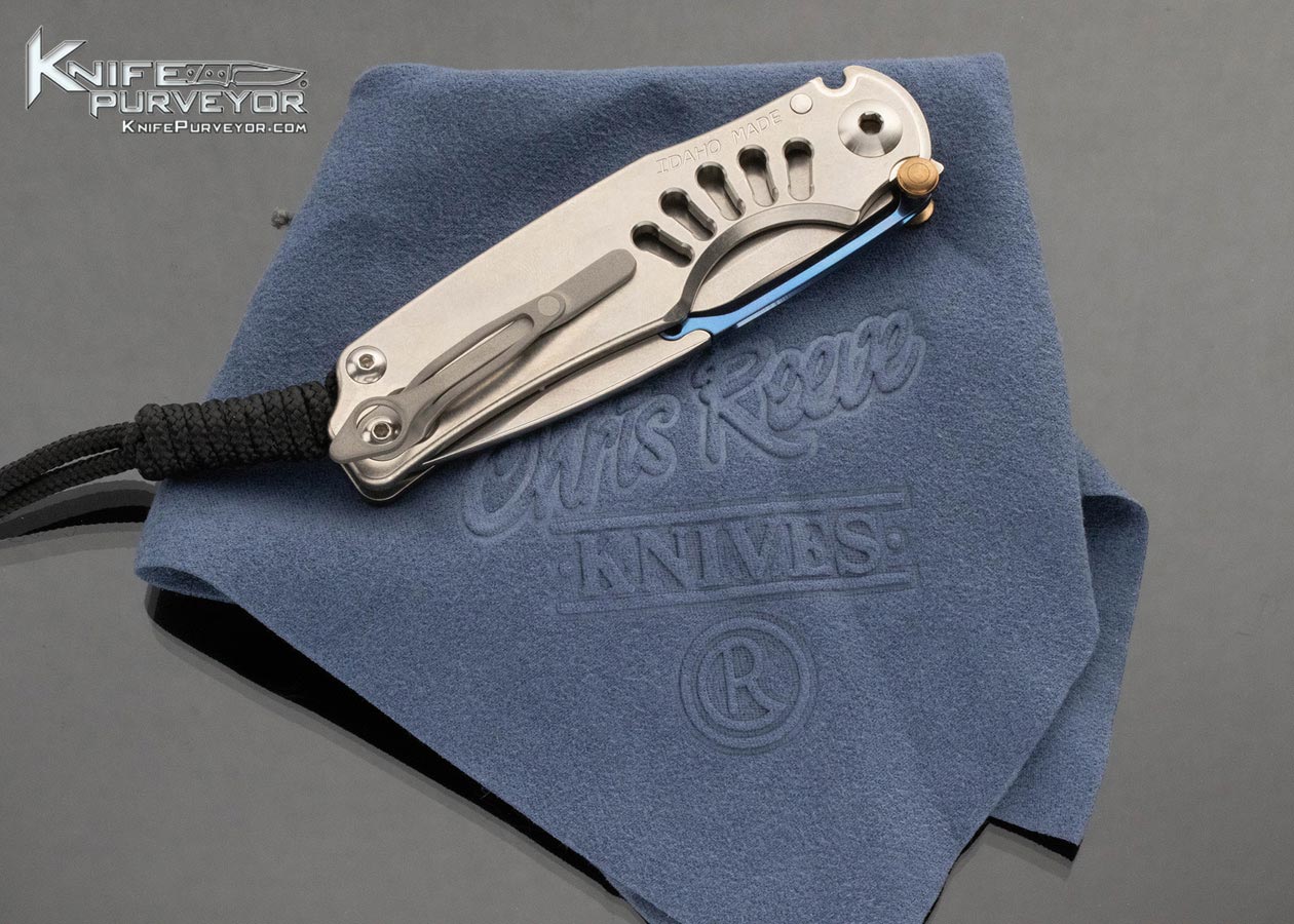 Chris Reeve Custom Knife Titanium Ti-Lock - Image 4