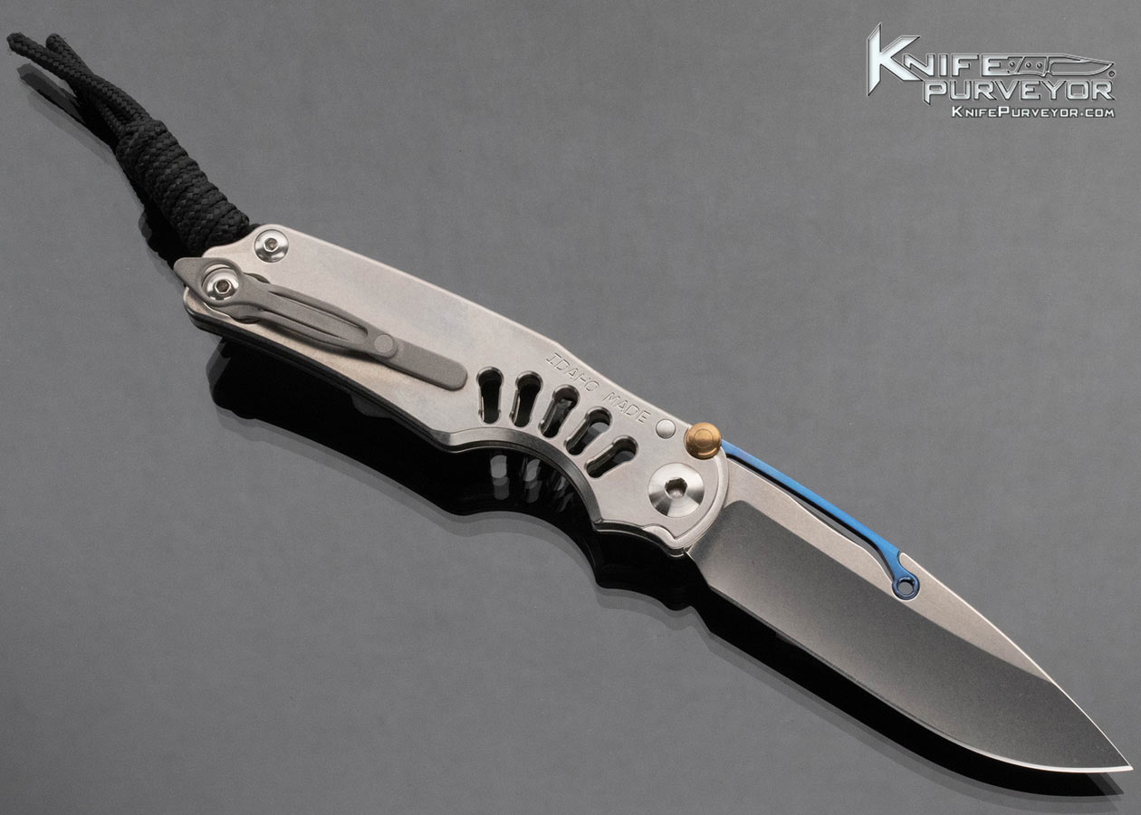 Chris Reeve Custom Knife Titanium Ti-Lock - Image 3