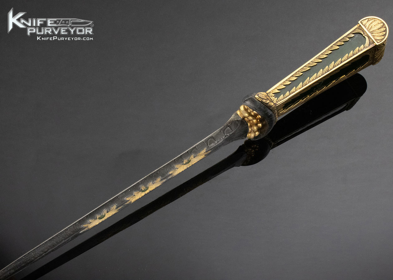 Jim Ence Custom Knife Sole Authorship Starburst Dagger - Image 6