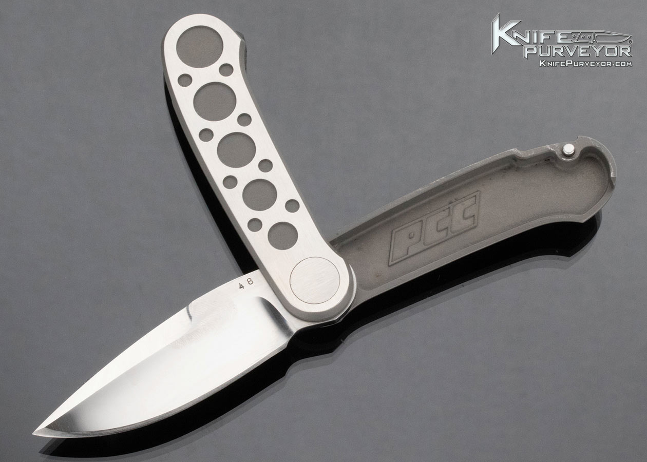 Barry Wood Custom Knife Funny Folder #48 Prototype - Image 3