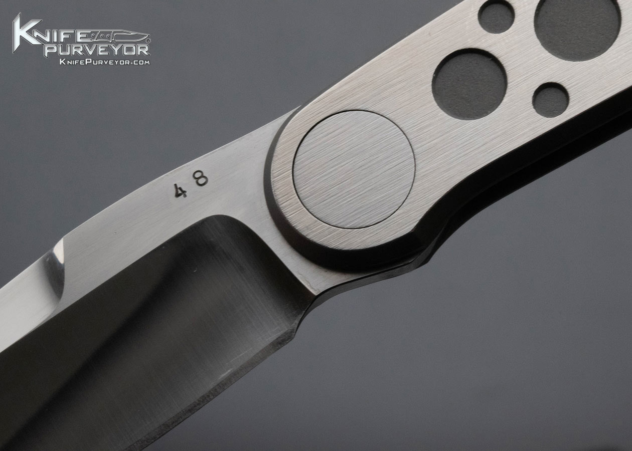 Barry Wood Custom Knife Funny Folder #48 Prototype - Image 2