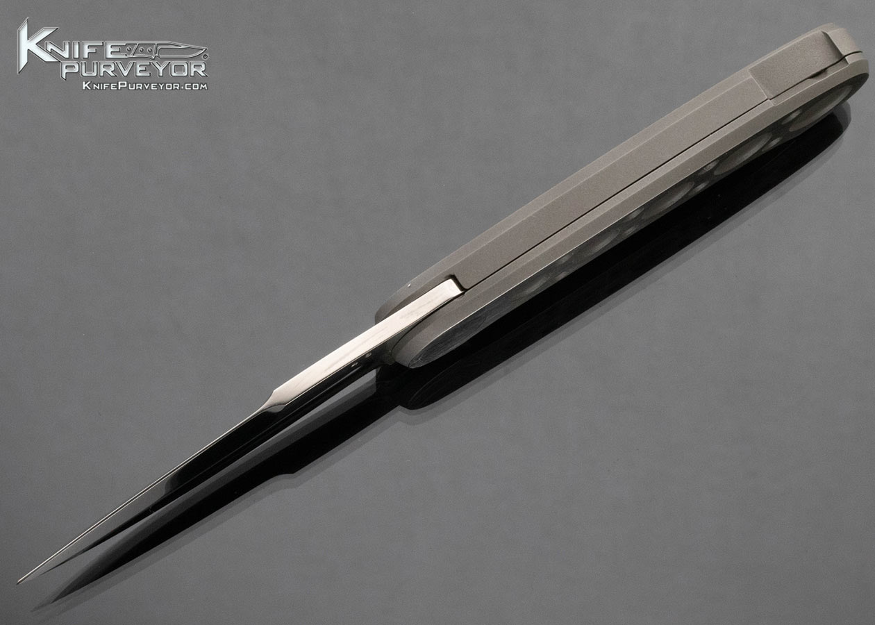 Barry Wood Custom Knife Funny Folder #48 Prototype - Image 6