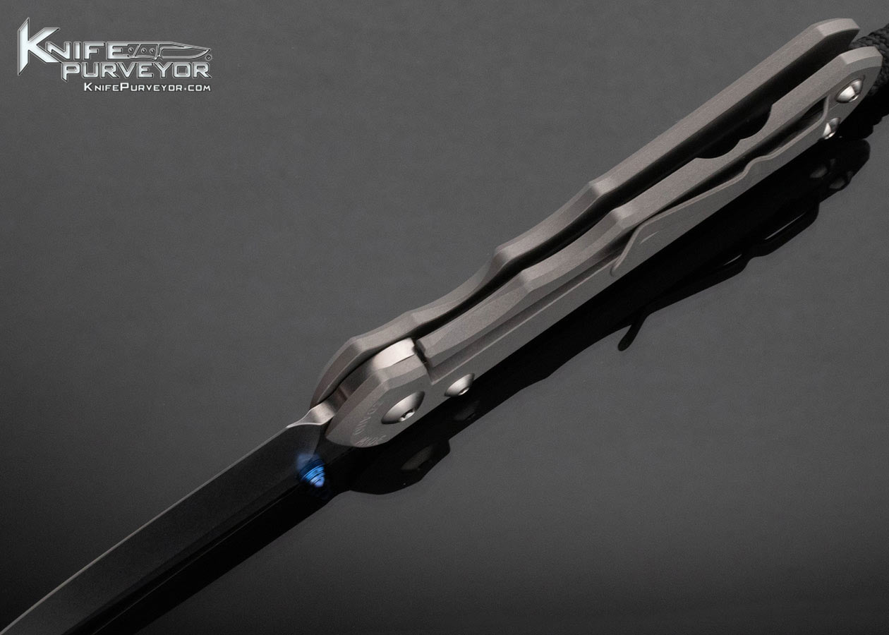 Chris Reeve Custom Knife 25th Anniversary Titanium Sebenza 25 Frame Lock - Image 5