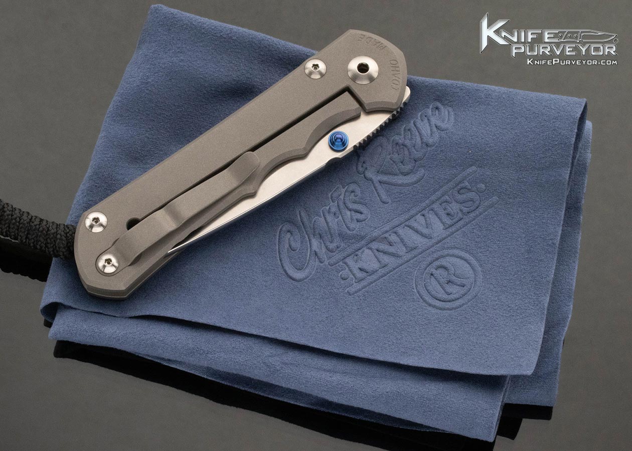 Chris Reeve Custom Knife 25th Anniversary Titanium Sebenza 25 Frame Lock - Image 4