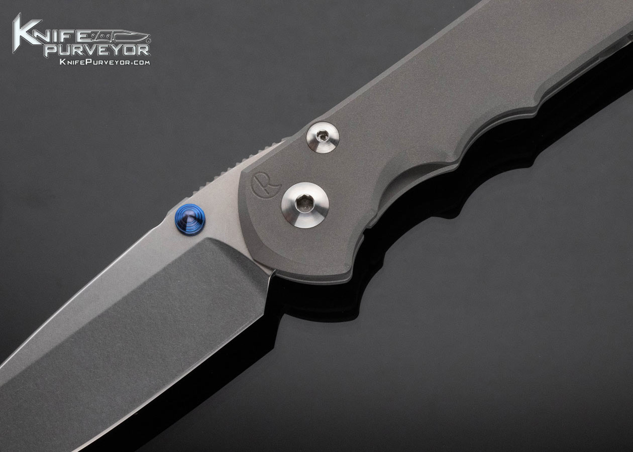 Chris Reeve Custom Knife 25th Anniversary Titanium Sebenza 25 Frame Lock - Image 2