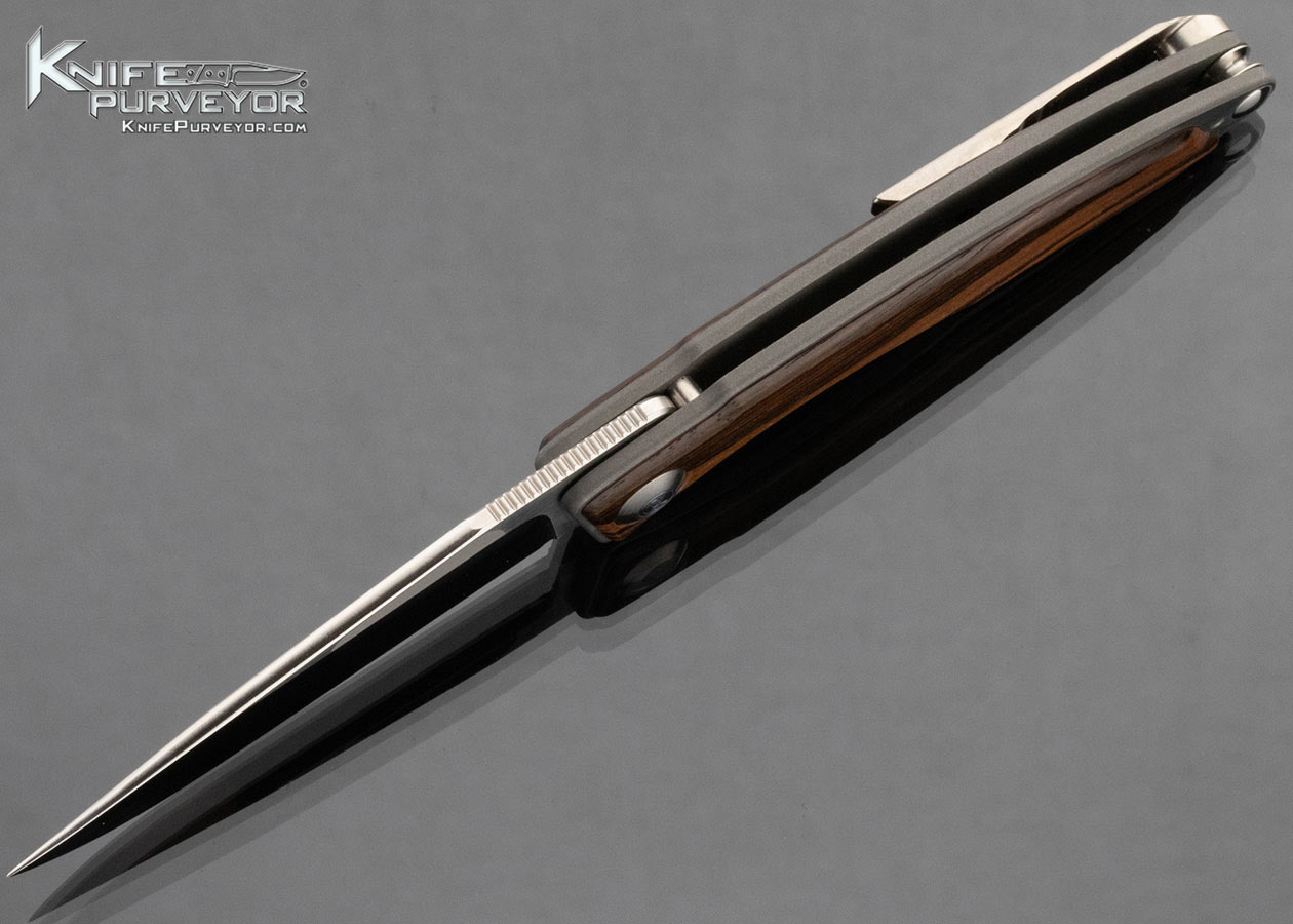 Chris Reeve Custom Knife Macassar Ebony Mnandi Linerlock 15308